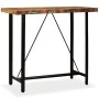 Mesa de bar de madera maciza reciclada 120x60x107 cm de vidaXL, Mesas de cocina y de comedor - Ref: Foro24-245440, Precio: 27...