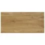 Mesa de comedor de madera maciza de mango y acero 115x55x76 cm de vidaXL, Mesas de cocina y de comedor - Ref: Foro24-247333, ...