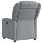 Sillón reclinable de tela gris claro en Sillones | Comprar online en Foru.es