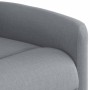 Sillón reclinable de tela gris claro en Sillones | Comprar online en Foru.es