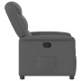 Sillón reclinable de tela gris oscuro en Sillones | Comprar online en Foru.es