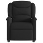 Sillón reclinable de tela negro en Sillones | Comprar online en Foru.es