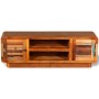 Mueble de TV madera maciza reciclada 120x30x40 cm de vidaXL, Muebles TV - Ref: Foro24-244018, Precio: 256,33 €, Descuento: %