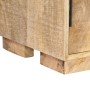Estantería madera maciza de mango 60x35x180 cm de vidaXL, Librerías y estanterías - Ref: Foro24-247481, Precio: 344,69 €, Des...