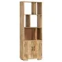 Estantería madera maciza de mango 60x35x180 cm de vidaXL, Librerías y estanterías - Ref: Foro24-247481, Precio: 322,11 €, Des...