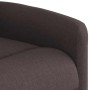 Sillón reclinable de tela marrón oscuro en Sillones | Comprar online en Foru.es