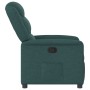 Sillón reclinable de tela verde oscuro en Sillones | Comprar online en Foru.es