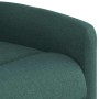 Sillón reclinable de tela verde oscuro en Sillones | Comprar online en Foru.es