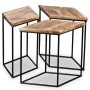 Mesa de centro de madera maciza de mango 56x48x40 cm de vidaXL, Mesas de centro - Ref: Foro24-243976, Precio: 76,05 €, Descue...