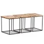 Mesa de centro de madera maciza de mango 56x48x40 cm de vidaXL, Mesas de centro - Ref: Foro24-243976, Precio: 76,05 €, Descue...