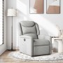 Sillón reclinable de tela gris nube en Sillones | Comprar online en Foru.es