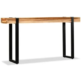 Verstellbarer Konsolentisch aus massivem Recyclingholz von vidaXL, Seitentische - Ref: Foro24-244594, Preis: 150,55 €, Rabatt: %