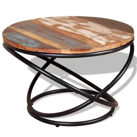 Mesa de centro de madera maciza reciclada 60x60x40 cm de vidaXL, Mesas de centro - Ref: Foro24-244015, Precio: 157,46 €, Desc...