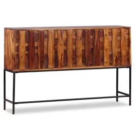 Aparador de madera maciza de sheesham 120x30x80 cm de vidaXL, Aparadores - Ref: Foro24-244345, Precio: 218,91 €, Descuento: %
