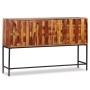 Aparador de madera maciza de sheesham 120x30x80 cm de vidaXL, Aparadores - Ref: Foro24-244345, Precio: 221,37 €, Descuento: %