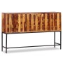 Aparador de madera maciza de sheesham 120x30x80 cm de vidaXL, Aparadores - Ref: Foro24-244345, Precio: 221,37 €, Descuento: %