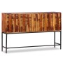 Aparador de madera maciza de sheesham 120x30x80 cm de vidaXL, Aparadores - Ref: Foro24-244345, Precio: 221,37 €, Descuento: %