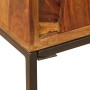 Aparador de madera maciza de sheesham 120x30x80 cm de vidaXL, Aparadores - Ref: Foro24-244345, Precio: 221,37 €, Descuento: %