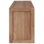 Mueble para TV madera teca maciza acabado natural 120x30x40 cm de vidaXL, Muebles TV - Ref: Foro24-246950, Precio: 263,77 €, ...