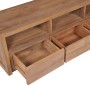 Mueble para TV madera teca maciza acabado natural 120x30x40 cm de vidaXL, Muebles TV - Ref: Foro24-246950, Precio: 263,77 €, ...