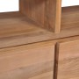 Mueble para TV madera teca maciza acabado natural 120x30x40 cm de vidaXL, Muebles TV - Ref: Foro24-246950, Precio: 263,77 €, ...