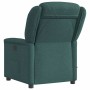 Sillón de masaje reclinable de tela verde oscuro en Sillones | Comprar online en Foru.es