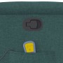 Sillón de masaje reclinable de tela verde oscuro en Sillones | Comprar online en Foru.es