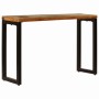 Mesa consola madera maciza reciclada y acero 120x35x76 cm de vidaXL, Mesas auxiliares - Ref: Foro24-247335, Precio: 168,93 €,...