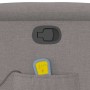 Sillón de masaje reclinable de tela gris taupé en Sillones | Comprar online en Foru.es