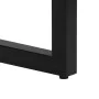Mesa consola madera maciza reciclada y acero 120x35x76 cm de vidaXL, Mesas auxiliares - Ref: Foro24-247335, Precio: 165,58 €,...