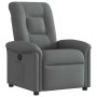Sillón reclinable de tela gris oscuro en Sillones | Comprar online en Foru.es