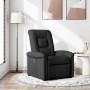 Sillón reclinable de tela negro en Sillones | Comprar online en Foru.es