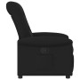 Sillón reclinable de tela negro en Sillones | Comprar online en Foru.es