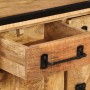 Mueble para la TV con cajones madera mango maciza 120x30x40 cm de vidaXL, Muebles TV - Ref: Foro24-247343, Precio: 264,28 €, ...