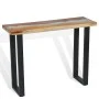 Teak console table 100x35x75 cm by vidaXL, Side tables - Ref: Foro24-245065, Price: 212,11 €, Discount: %
