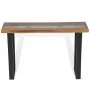 Mesa consola de teca 100x35x75 cm de vidaXL, Mesas auxiliares - Ref: Foro24-245065, Precio: 212,11 €, Descuento: %