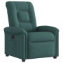 Sillón reclinable de tela verde oscuro en Sillones | Comprar online en Foru.es