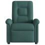 Sillón reclinable de tela verde oscuro en Sillones | Comprar online en Foru.es