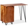 Escritorio con 1 cajón y 1 armario madera maciza de sheesham de vidaXL, Escritorios - Ref: Foro24-244359, Precio: 168,46 €, D...