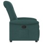 Sillón reclinable de tela verde oscuro en Sillones | Comprar online en Foru.es