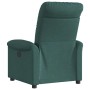 Sillón reclinable de tela verde oscuro en Sillones | Comprar online en Foru.es