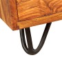 Escritorio con 1 cajón y 1 armario madera maciza de sheesham de vidaXL, Escritorios - Ref: Foro24-244359, Precio: 168,46 €, D...