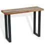 Mesa consola de teca 100x35x75 cm de vidaXL, Mesas auxiliares - Ref: Foro24-245065, Precio: 212,11 €, Descuento: %