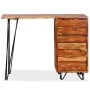 Escritorio con 1 cajón y 1 armario madera maciza de sheesham de vidaXL, Escritorios - Ref: Foro24-244359, Precio: 157,80 €, D...