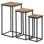 Juego de mesas para plantas 3 unidades teca reciclada de vidaXL, Mesas auxiliares - Ref: Foro24-246088, Precio: 171,08 €, Des...