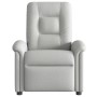 Sillón reclinable de tela gris nube en Sillones | Comprar online en Foru.es
