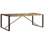 Mesa de comedor de madera maciza reciclada 220x100x75 cm de vidaXL, Mesas de cocina y de comedor - Ref: Foro24-247409, Precio...