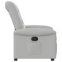 Sillón reclinable de tela gris nube en Sillones | Comprar online en Foru.es