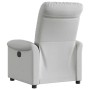 Sillón reclinable de tela gris nube en Sillones | Comprar online en Foru.es