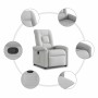 Sillón reclinable de tela gris nube en Sillones | Comprar online en Foru.es